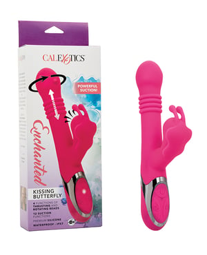 Enchanted Kissing Butterfly Vibrator – Pink by Enchanted product image