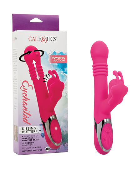 Enchanted Kissing Butterfly Vibrator – Pink by Enchanted product image