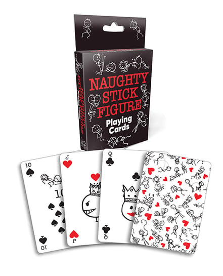 Naughty Stick Figure Playing Cards by Little Genie product image
