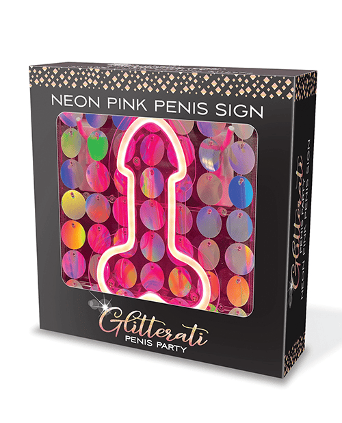 Penis Neon Light Up Sign by Little Genie product image
