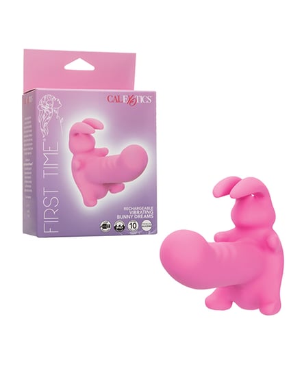 First Time Rechargeable Vibrating Bunny Dreams – Pink by First Time product image