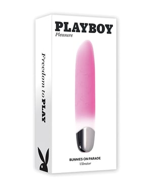 Playboy Pleasure Bunnies on Parade Bullet Vibe – Pink/White by Playboy product image