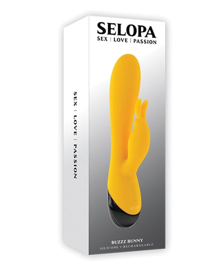 Selopa Buzzz Bunny Rabbit Vibrator – Yellow/Black by Selopa product image