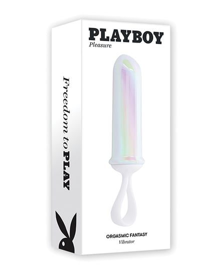 Playboy Pleasure Orgasmic Fantasy Bullet – White by Playboy product image