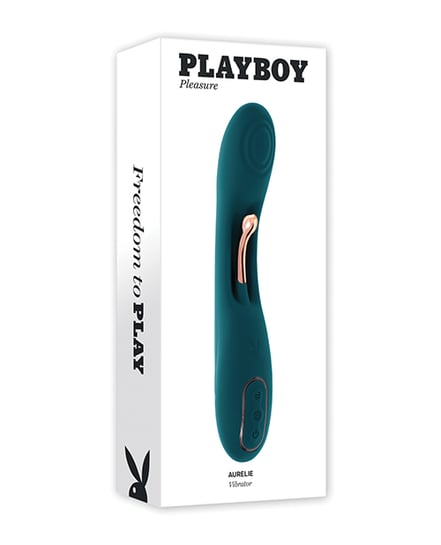 Playboy Pleasure Aurelie G-Spot Vibrator – Teal by Playboy product image