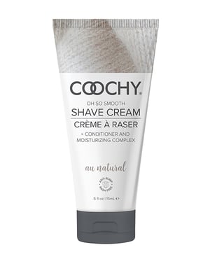 COOCHY Shave Cream – .5 oz Au Natural by Coochy product image