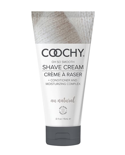 COOCHY Shave Cream – .5 oz Au Natural by Coochy product image