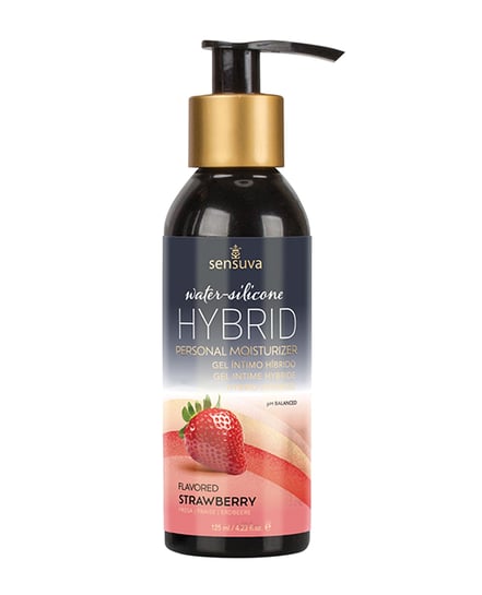 Sensuva Hybrid Personal Moisturizer – 4.23 oz Strawberry by Sensuva product image