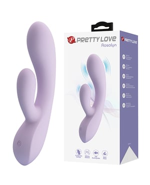 Pretty Love Rosalyn Rabbit Vibrator – Lilac by Pretty Love product image