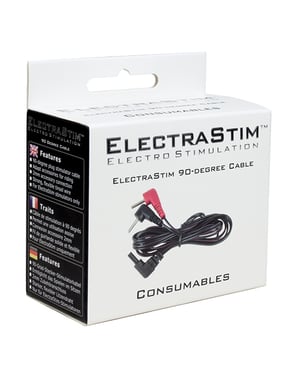ElectraStim Cable with 90 Degree Plugs by ElectraStim product image