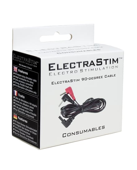 ElectraStim Cable with 90 Degree Plugs by ElectraStim product image