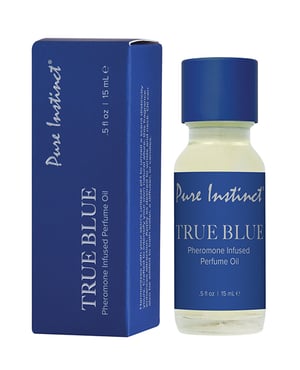 Pure Instinct Pheromone Perfume Oil w/Dripper – 15 ml True Blue by Pure Instinct product image