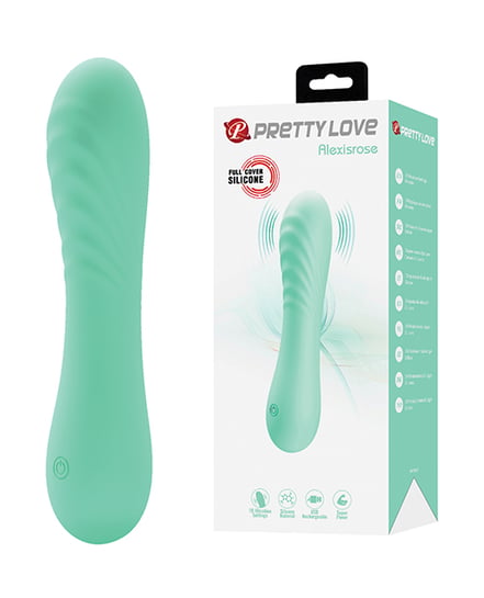 Pretty Love Alexisrose Curved Vibrator – Aqua by Pretty Love product image