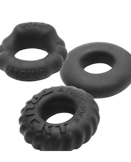 Oxballs Bonemaker Boner Cock Ring Kit Pack of 3 – Special Edition Night by Oxballs product image