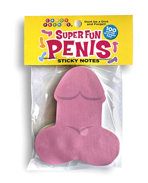 Super Fun Penis Sticky Notes – 100 Notes Per Pad by Little Genie product image