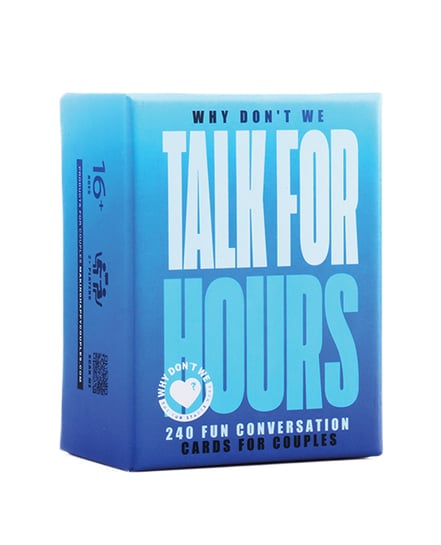 Talk For Hours – 240 Conversation Cards for Couples by Why Don't We product image
