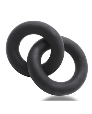 Oxballs Shackle Double Link’d Cock & Ball Rings – Special Edition Night by Oxballs product image