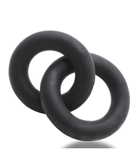 Oxballs Shackle Double Link’d Cock & Ball Rings – Special Edition Night by Oxballs product image