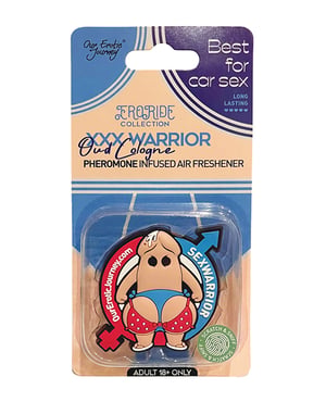 EroRide XXX Warrior Pheromone Infused Air Freshener – Oud Cologne by EroRide product image