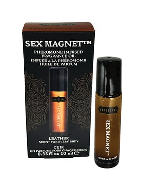 Kama Sutra Sex Magnet Pheromone Roll On Oil – Leather by Kama Sutra product image