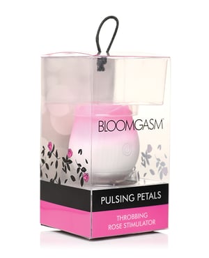 Bloomgasm Pulsing Petals Throbbing Rose Stimulator – Pink by Bloomgasm product image