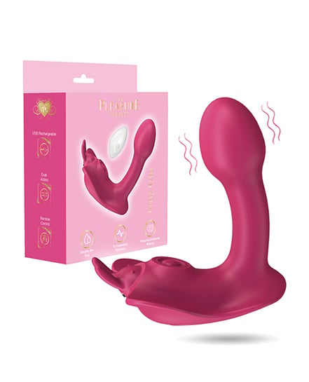 Honey Ryder Dual Action Thumping & Vibrating Rabbit – Pink by Noire Collection product image