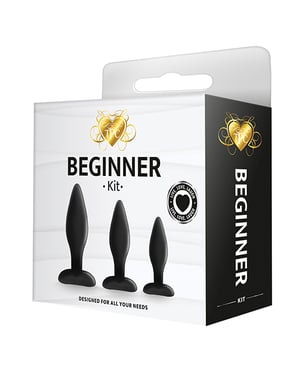 Beginner Anal Kit – Black by The Pleasure Company product image