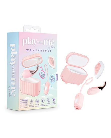 Blush Play With Me Wanderlust 4 Piece Vibrator Set – Pink by Play With Me product image