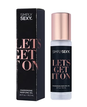 Simply Sexy Pheromone Perfume Oil Roll On – .34 oz Let’s Get It On by Simply Sexy product image