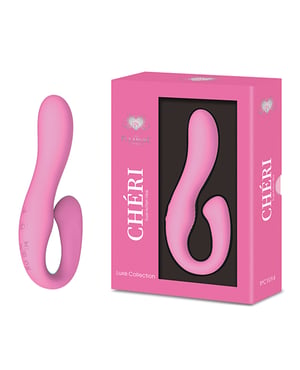 Chri Dual Action Vibrator - Pink by Luxe Collection | Phareros