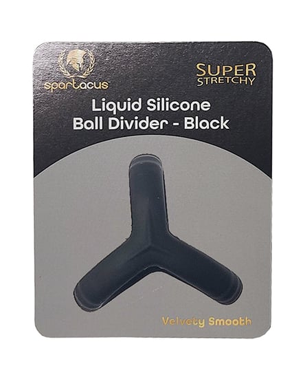 Spartacus Liquid Silicone Ball Divider – Black by Spartacus product image