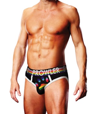Prowler Oversized Paw Brief – Black/Multi XL by Prowler product image