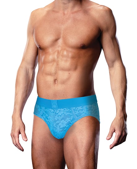 Prowler Lace Open Back Brief – Blue SM by Prowler product image