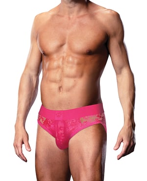Prowler Lace Open Back Brief – Pink LG by Prowler product image