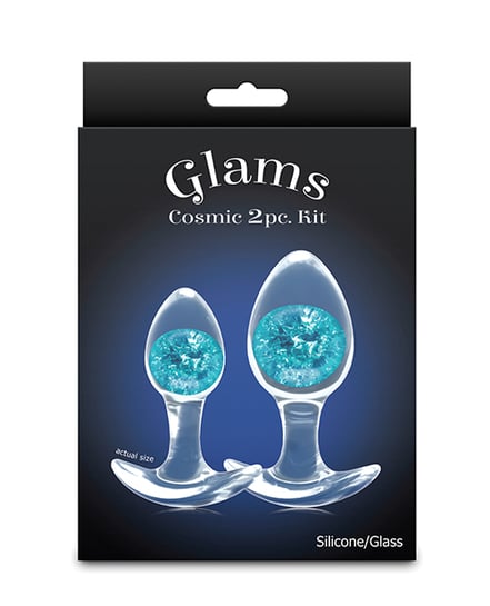 Cosmic Glams 2 pc Plug Kit – Blue by Cosmic Glams product image