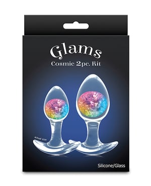 Cosmic Glams 2 pc Plug Kit – Rainbow by Cosmic Glams product image