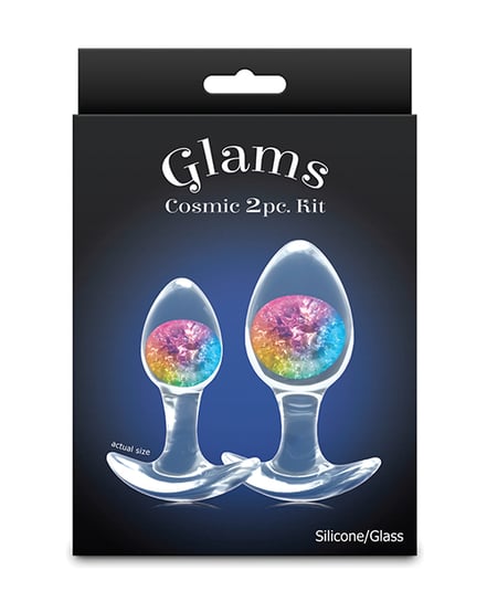 Cosmic Glams 2 pc Plug Kit – Rainbow by Cosmic Glams product image