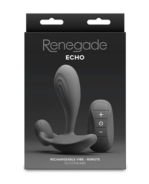 Renegade Echo Prostate Massager – Black by Renegade product image