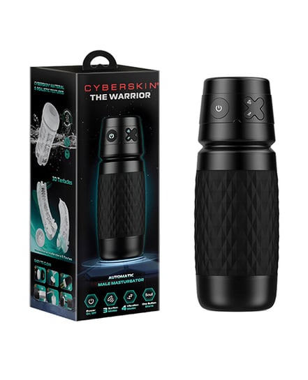 The Warrior Sucking & Vibrating Masturbator by CyberSkin product image