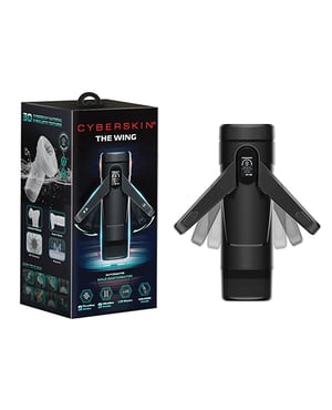 The Wing Thrusting & Vibrating Masturbator by CyberSkin product image