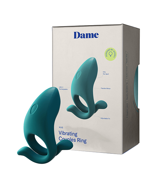 Dame Hug Vibrating Couples Ring – Fir by Dame product image