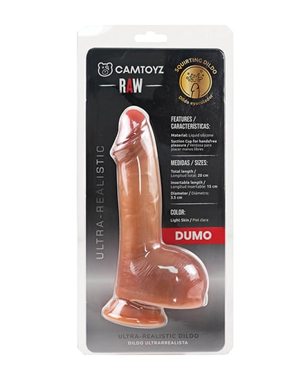 Camtoyz Ultra Realistic Squirting Dildo – Dumo by Raw by Camtoyz product image