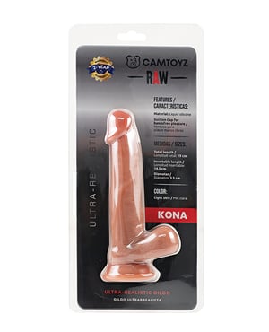 Camtoyz Ultra Realistic Dildo – Kona by Raw by Camtoyz product image