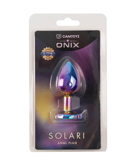Camtoyz Solari Anal Plug – Rainbow by Onix by Camtoyz product image