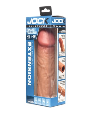 Curve Toys Jock Enhancers 1.5″ Silicone Penis Extension Sleeve – Medium by Jock product image
