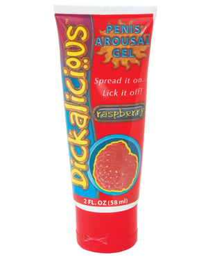 Dickalicious Penis Arousal Gel 2 oz – Raspberry by Dickalicious product image