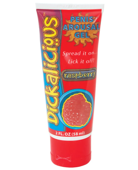 Dickalicious Penis Arousal Gel 2 oz – Raspberry by Dickalicious product image