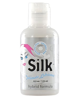 Sliquid Silk Hybrid Lube Glycerine & Paraben Free – 4.2 oz by Sliquid product image