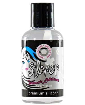 Sliquid Silver Silicone Lube Glycerine & Paraben Free – 4.2 oz by Sliquid product image