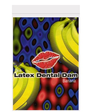 Trust Dam Latex Dental Dam – Banana by Latex Dental Dam product image